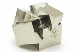 Natural Pyrite Cube Cluster - Spain #220253-1